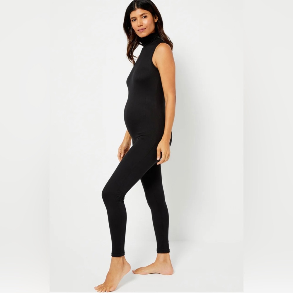 Bumpsuit Stevie Mockneck in black SIZE M